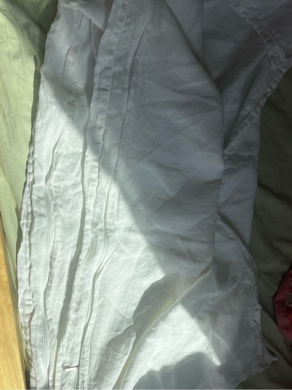 Parachute Fitted Sheet King Linen Roll & Branch 2 Pillowcases Minimalist - Picture 9 of 11